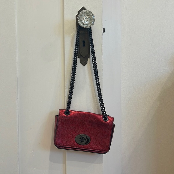 Red Coach Purse - Picture 2 of 4